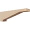 Ekena Millwork 3"W x 18"D x 6"H Thin Burlington Rough Cedar Woodgrain TimberThane Corbel, Primed Tan CORUR03X18X06BURRCPR - alternate 1